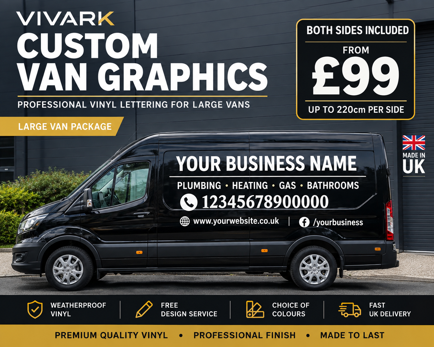 VIVARK custom graphics project